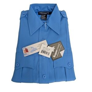 Frontline Men's Call of Duty Professional Uniform Long sleeve shirt: 34/31 Blue